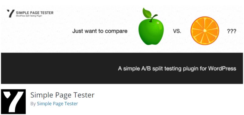 Simple Page Tester Free AB Test tool