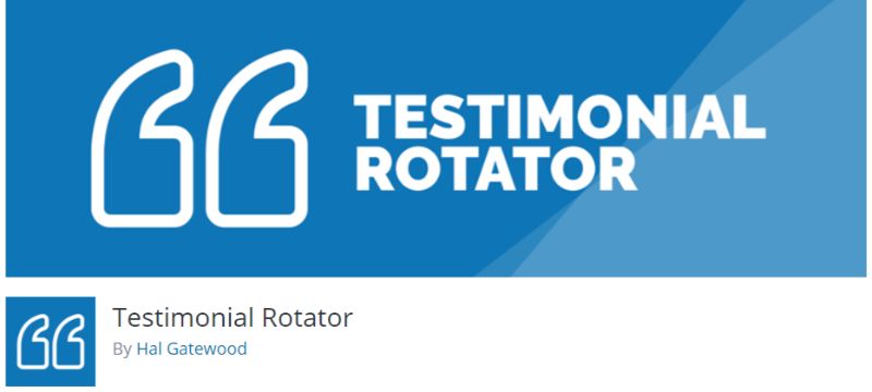 Testimonial Rotator WordPress plugin