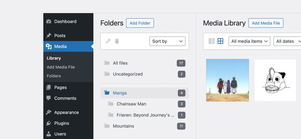 simple-media-library-folders
