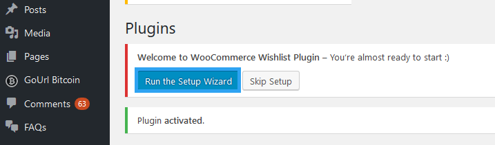 Ti WooCommerce Wishlist plugin setup