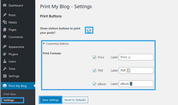 How to Make Your WordPress Blog Print Friendly by Adding A Print Button ...