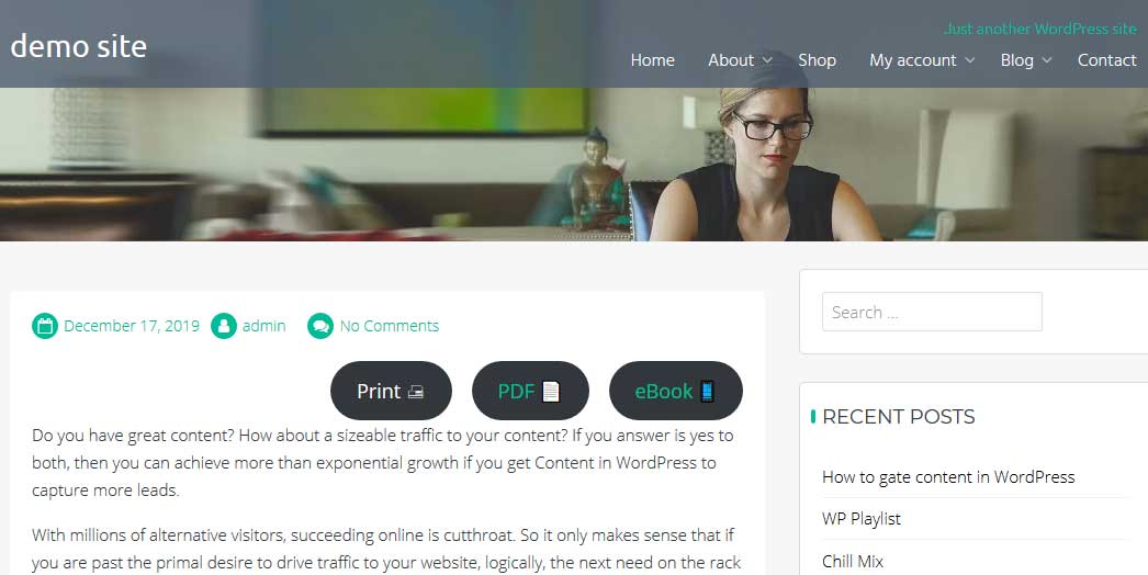 WordPress page title hidden