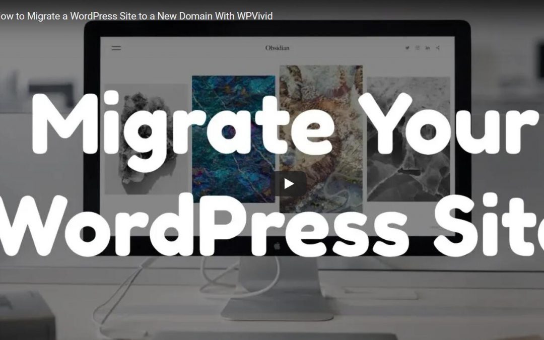 How to Migrate a WordPress Site to a New Domain With WPVivid